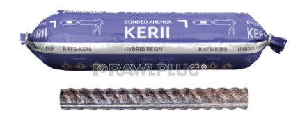 R-CFS+KERII Химический анкер (гибридная смола) с арматурным стержнем (армировка)