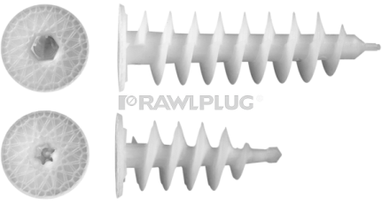 R-ISO-PLUG Пластиковый спиральный дюбель